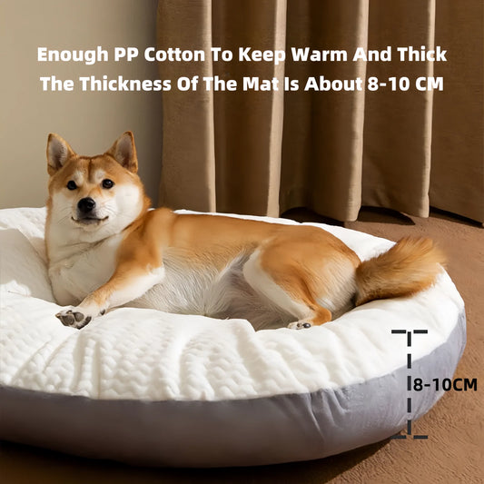 Warm Dog Sofa Bed with Removable Mat
