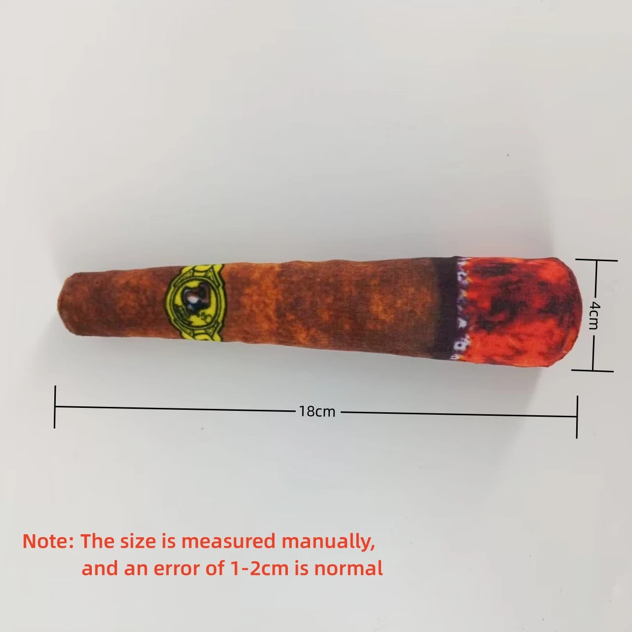 Plush Cigar Dog Toy – Durable & Fun