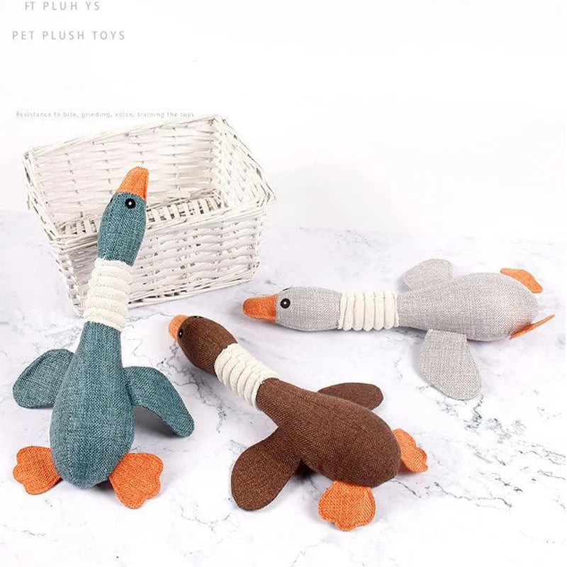 Wild Goose Squeaky Dog Toy – Durable, Fun &amp; Engaging