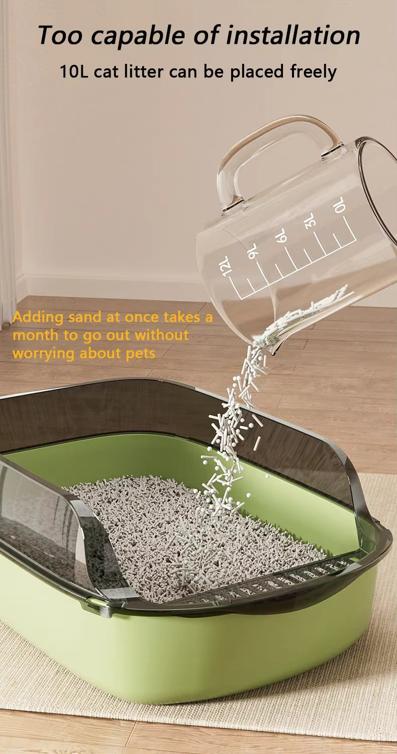 High-Sided Cat Litter Tray