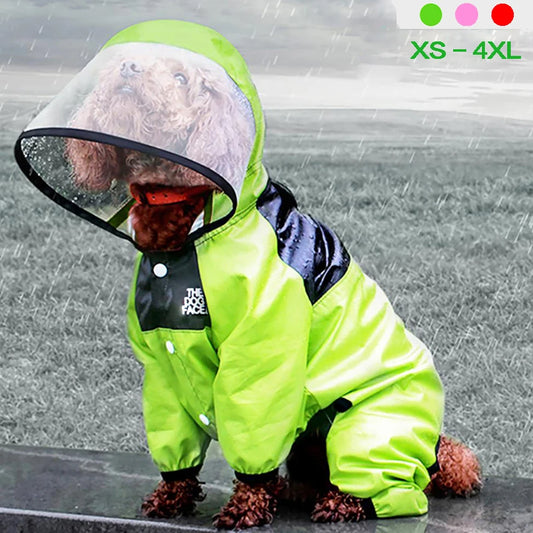 The Dog Face™: All-Weather Protective Raincoat