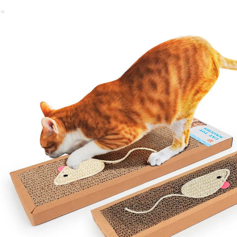 Multi-Purpose Oval Cat Scratcher Bed
