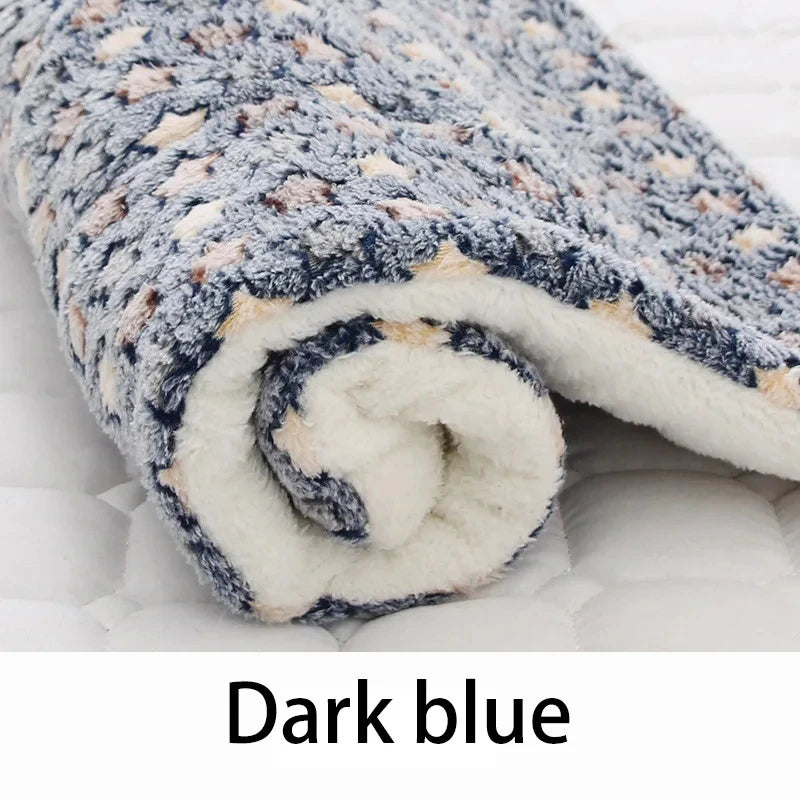 Cozy Flannel Pet Bed