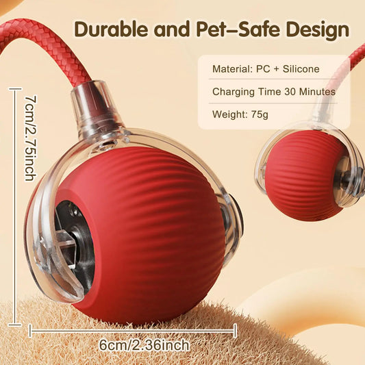 Rechargeable Smart Cat Ball Toy