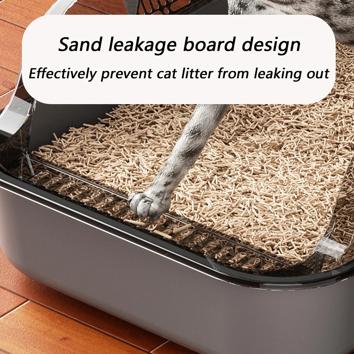 High-Sided Cat Litter Tray