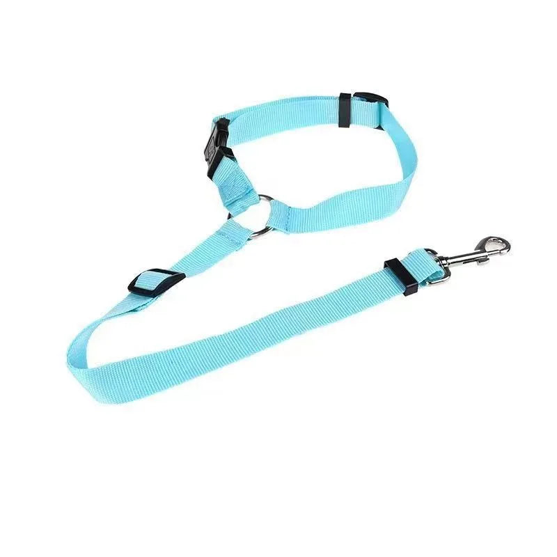 2-in-1 Pet Car Seat Belt Leash