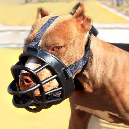 Soft Silicone Dog Muzzle – Breathable & Comfy