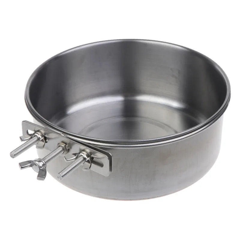 Stainless Steel Hanging Pet Bowl
