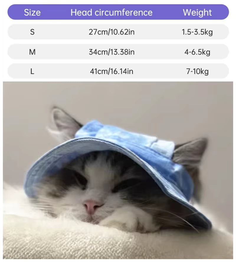 Pet Cotton Sun Protection Hat