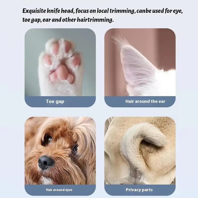 Paw Trimmer for Dogs & Cats – LED & Cordless