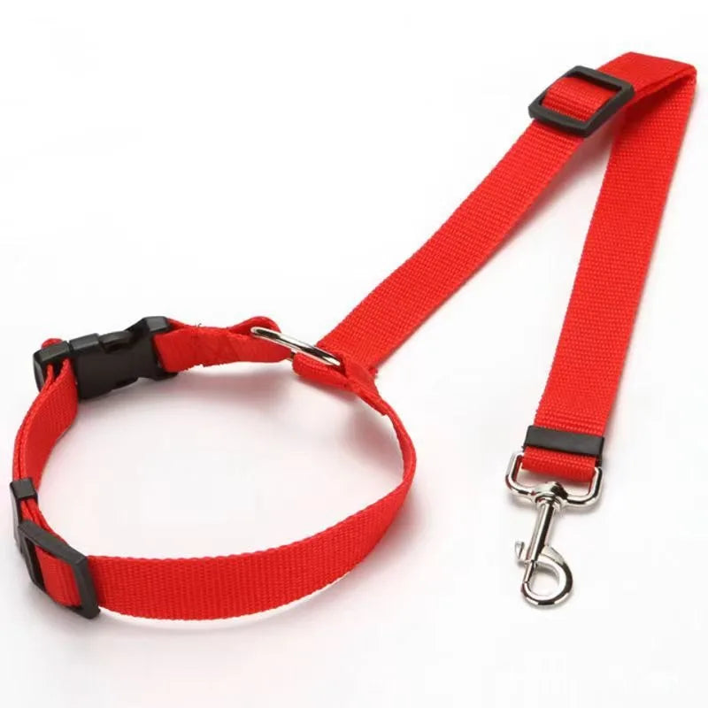 2-in-1 Pet Car Seat Belt Leash
