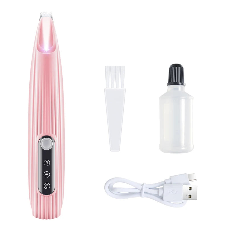 Paw Trimmer for Dogs & Cats – LED & Cordless