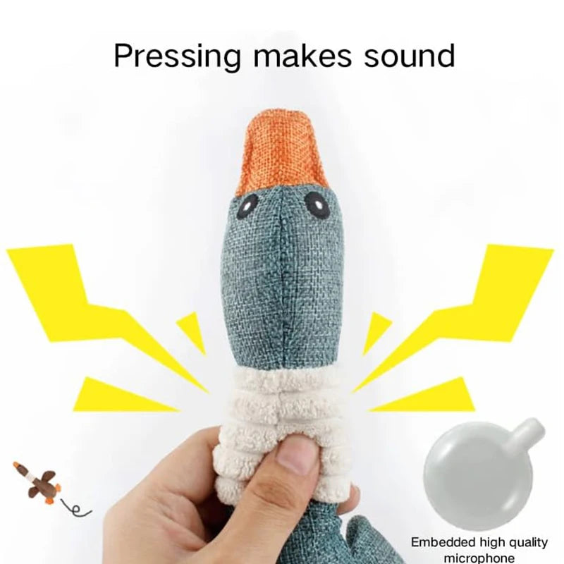Wild Goose Squeaky Dog Toy – Durable, Fun &amp; Engaging