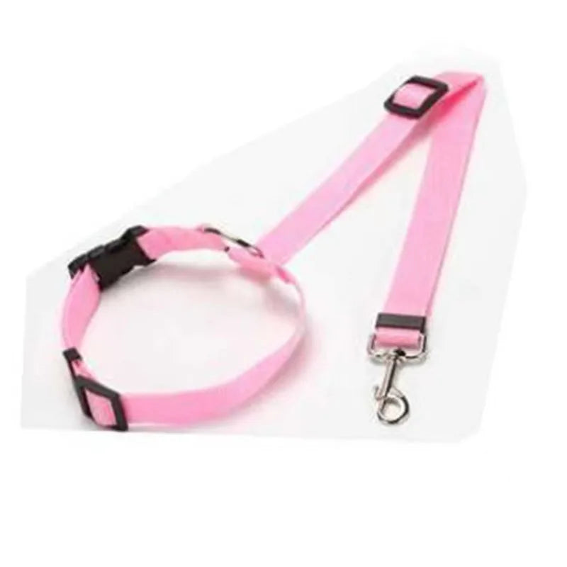 2-in-1 Pet Car Seat Belt Leash