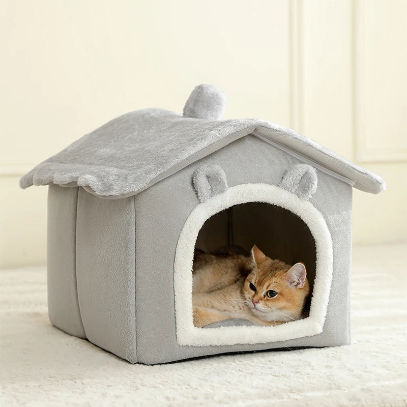 Cozy Pet Cave Bed