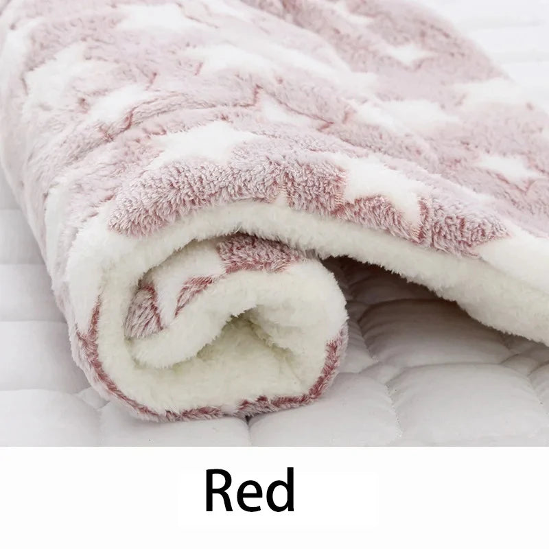 Cozy Flannel Pet Bed