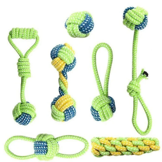 Interactive Rope Dog Toy – Chew & Play