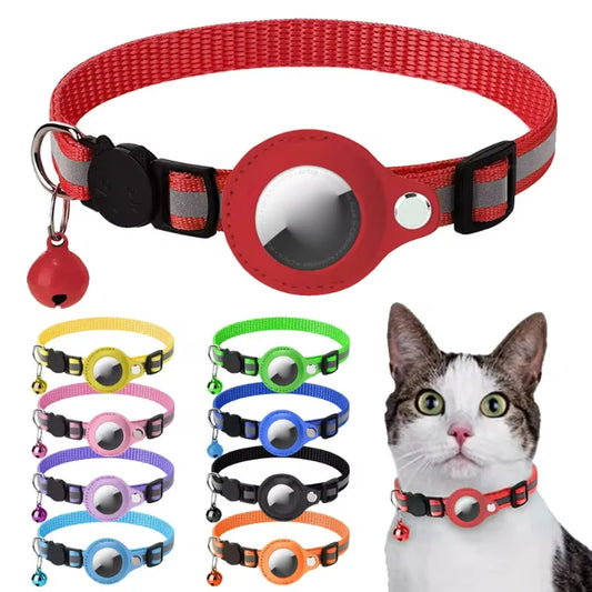 Reflective Cat Collar for AirTag