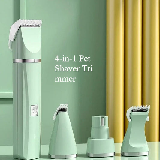 4-in-1 Cordless Pet Clippers
