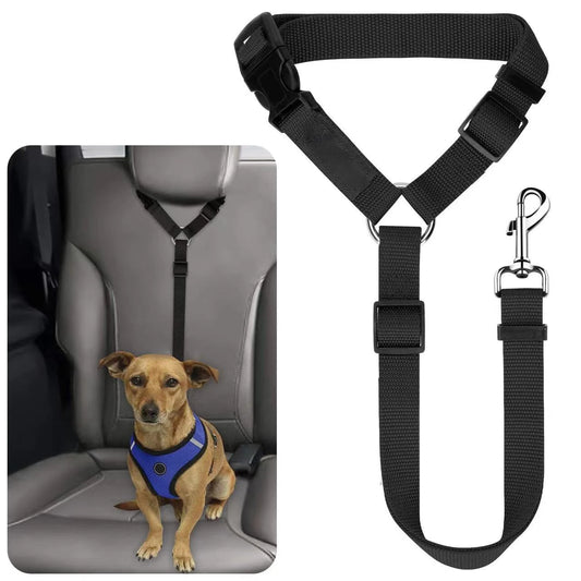 2-in-1 Pet Car Seat Belt Leash