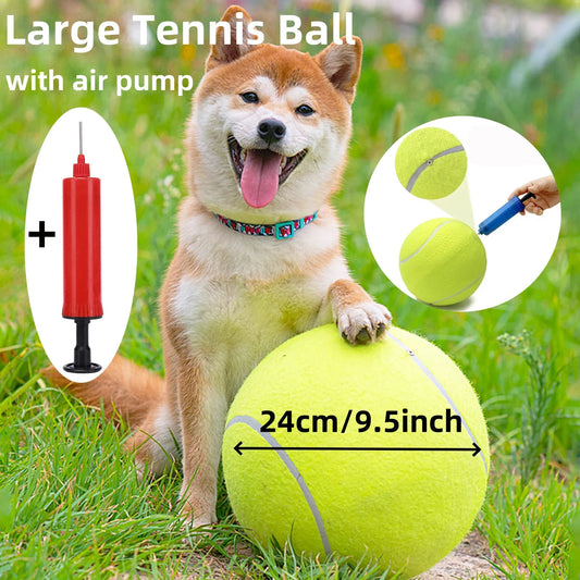 Snouty Giant Tennis Ball – Fun & Durable Pet Toy