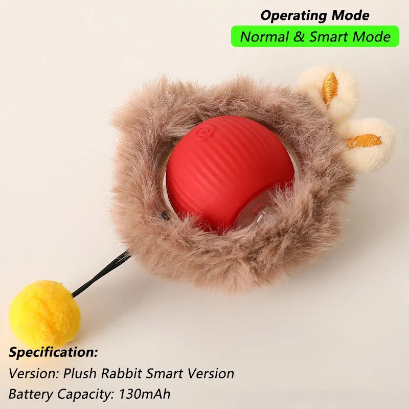 Rechargeable Smart Cat Ball Toy