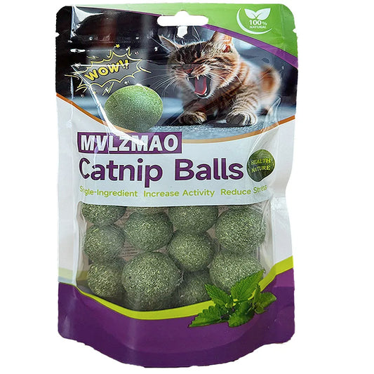 Catnip Mint Ball – Chew Toy & Tooth Cleaner